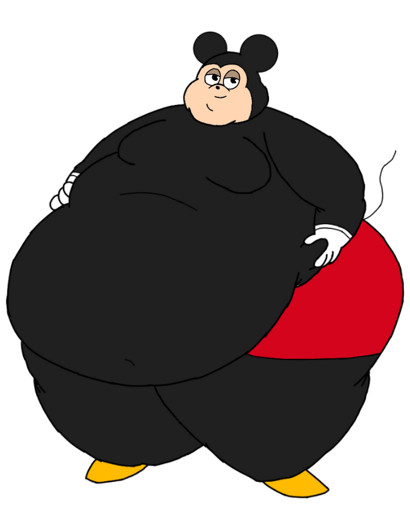 Fat Rapping Mouse Fat Mickey Mouse by prrrpprrrl on DeviantArt