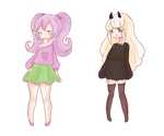 Chibi commissions 2 by ItsCatilda