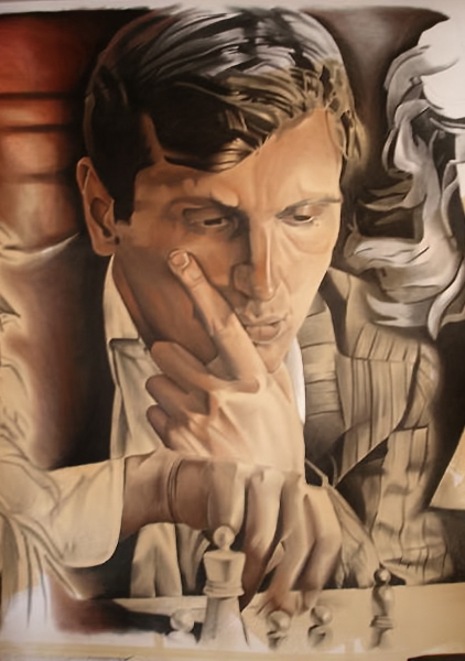 Bobby Fischer Art Prints for Sale