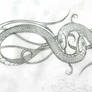 snake bracelet tattoo remake
