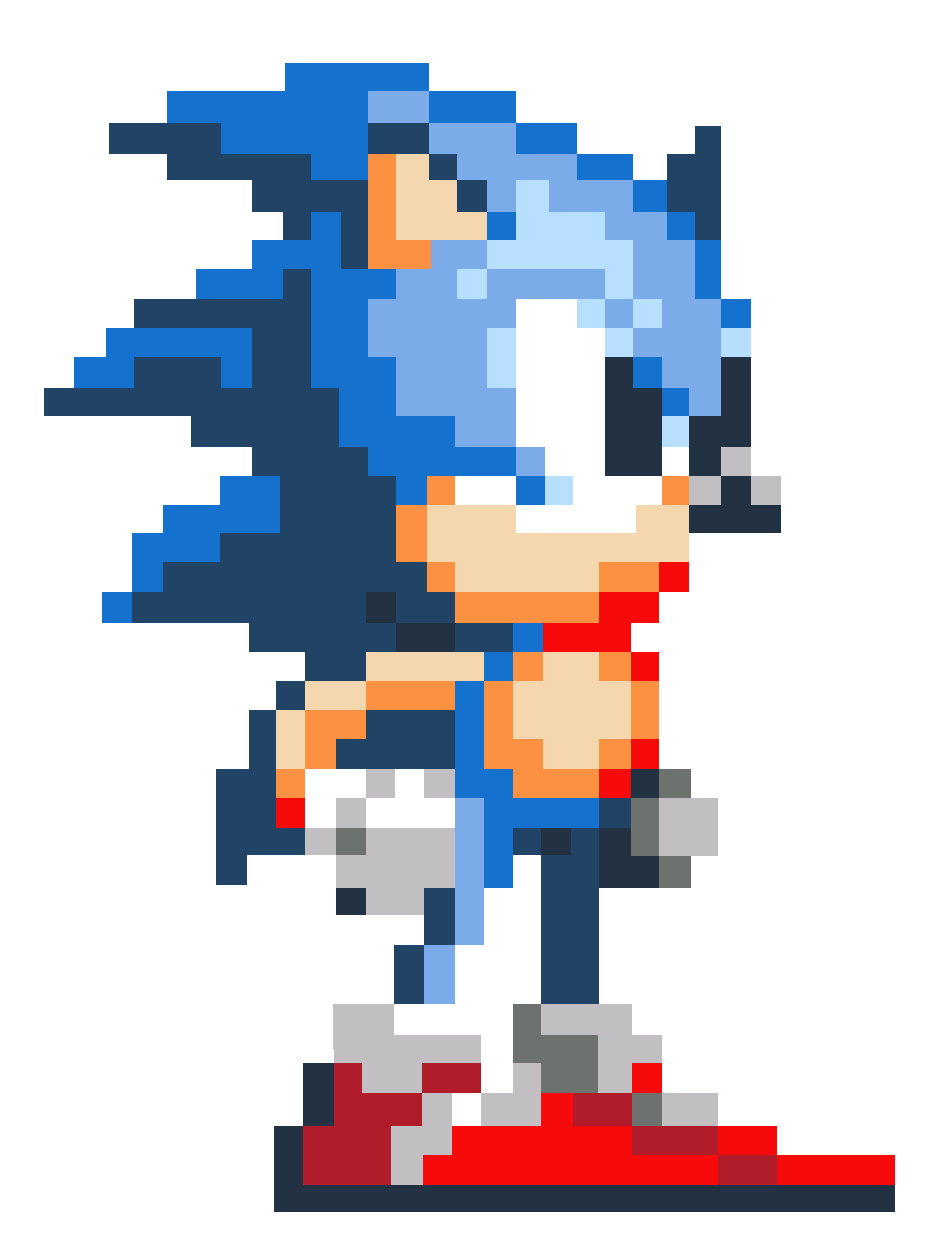 16Bit Sonic by NathanMarino on DeviantArt