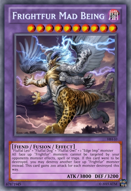 Frightfur Mad Being Yugioh Card by atmmachine11 on DeviantArt Frightfur Mad Being Yugioh Card by atmmachine11 on DeviantArt