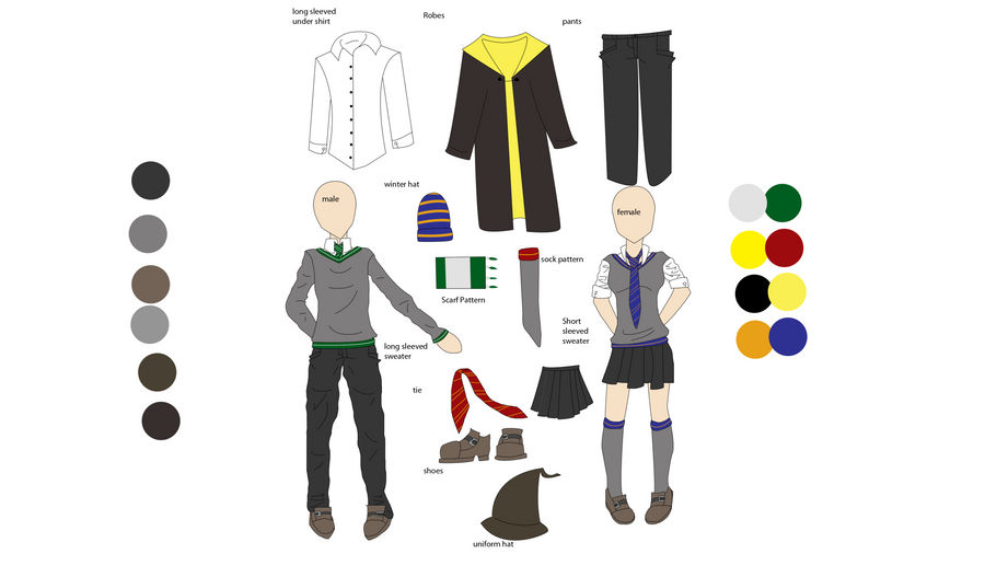 Uniform Guide by Maki121 on DeviantArt