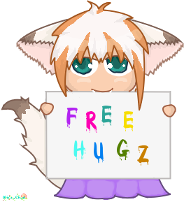 Tsune free hugs?