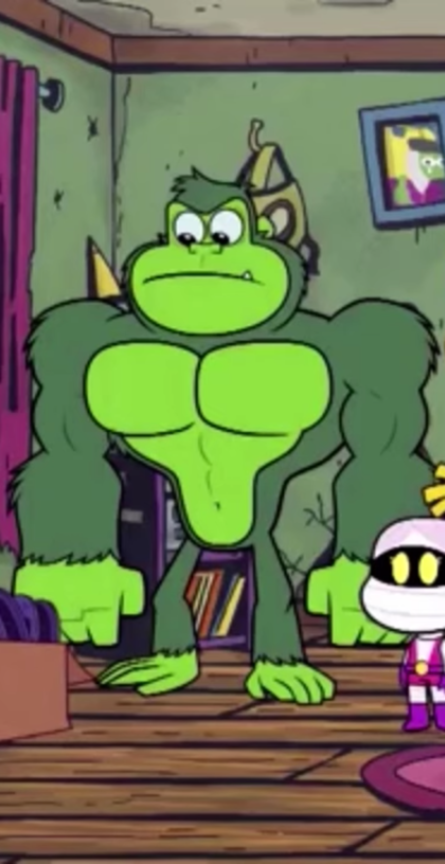 Beast Boy In Muscle Gorilla Form by PokemonToonPatrolFan on DeviantArt