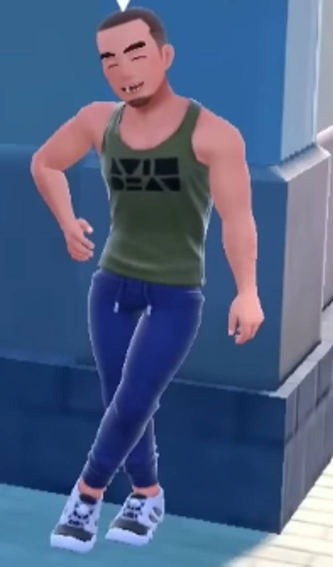 Buff NPC Guy From Pokemon Scarlet And Violet by PokemonToonPatrolFan on ...