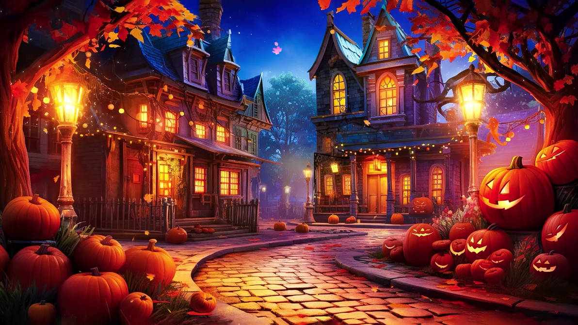 Halloween Background by PokemonToonPatrolFan on DeviantArt