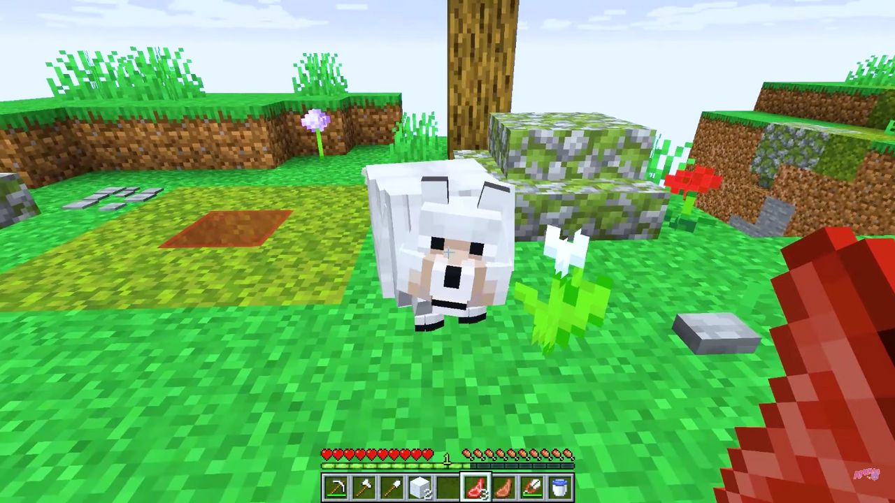 Chunky Minecraft Wolf by PokemonToonPatrolFan on DeviantArt