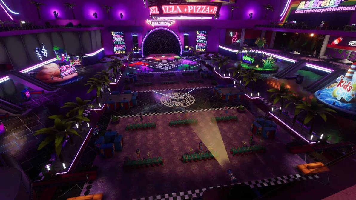 Mega Pizzaplex's Atrium View by PokemonToonPatrolFan on DeviantArt