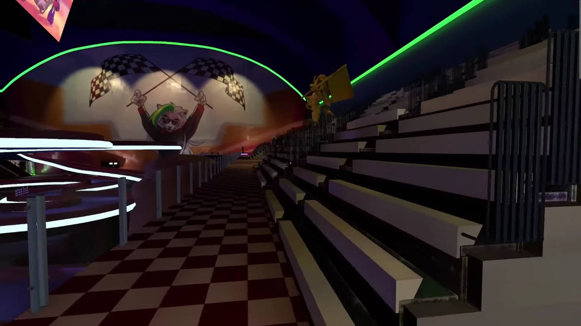 Roxy Raceway Bleachers 2 by PokemonToonPatrolFan on DeviantArt