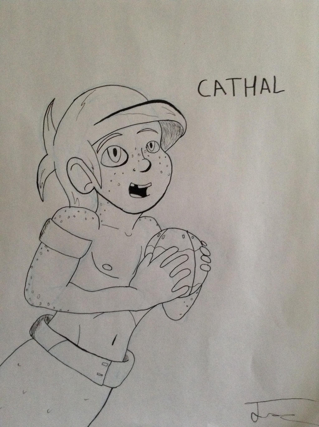 Ink Portrait 1: Cathal