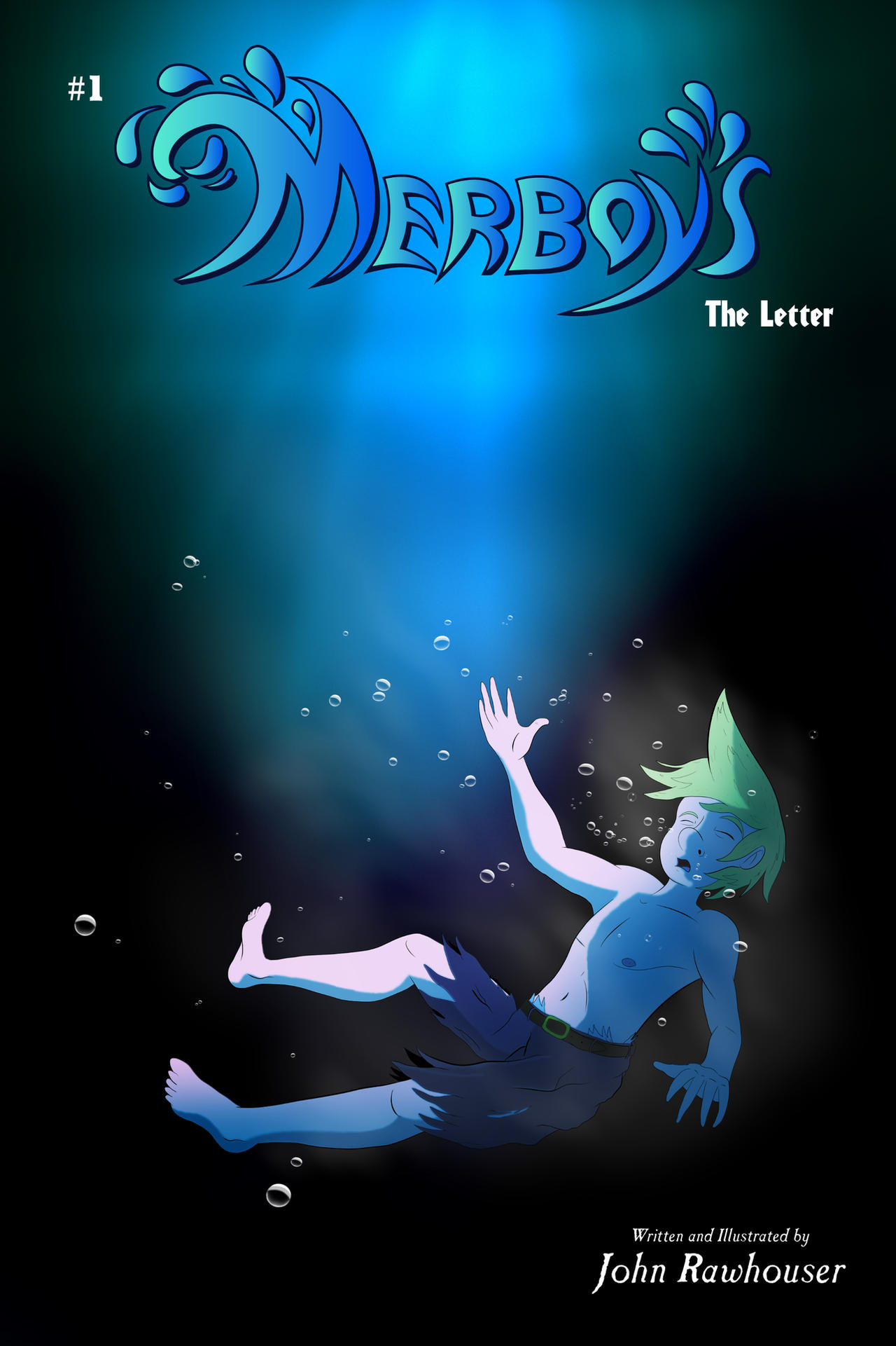 Merboy Wrapped Merboys Issue 1 REDO COVER (W/ Link!) by CartoonJohnStudios on DeviantArt