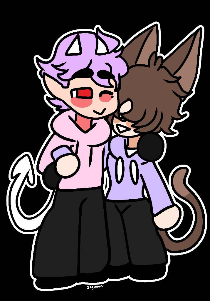 hug YCH#10 by Skyloomi on DeviantArt