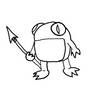 2018 Monster Sketchtacular #202: Spear Frog