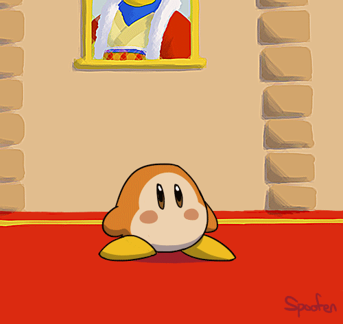 Waddle Dee (animation) by Spoofen on DeviantArt