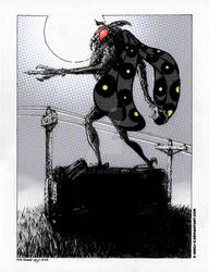 The Mothman of Point Pleasant by x-Nhoj-x