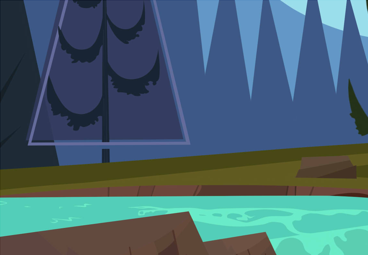 Total Drama Background - Waterfall by Ianxdzeta on DeviantArt