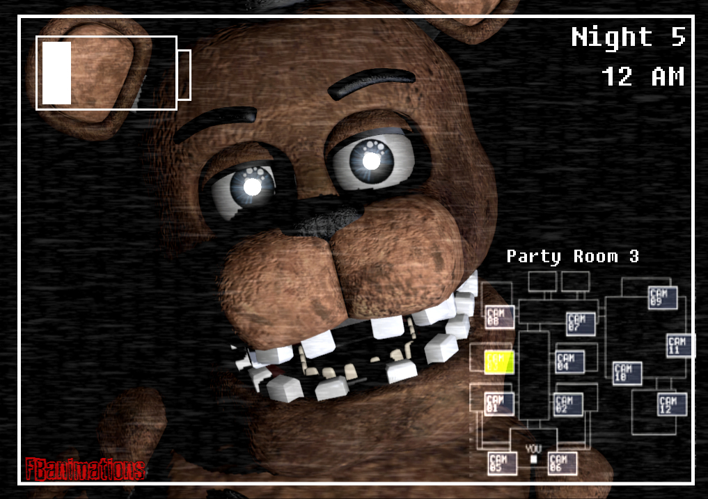 Toy Freddy in Party Room 1 (Camera Version) by randomlyfriendly on  DeviantArt