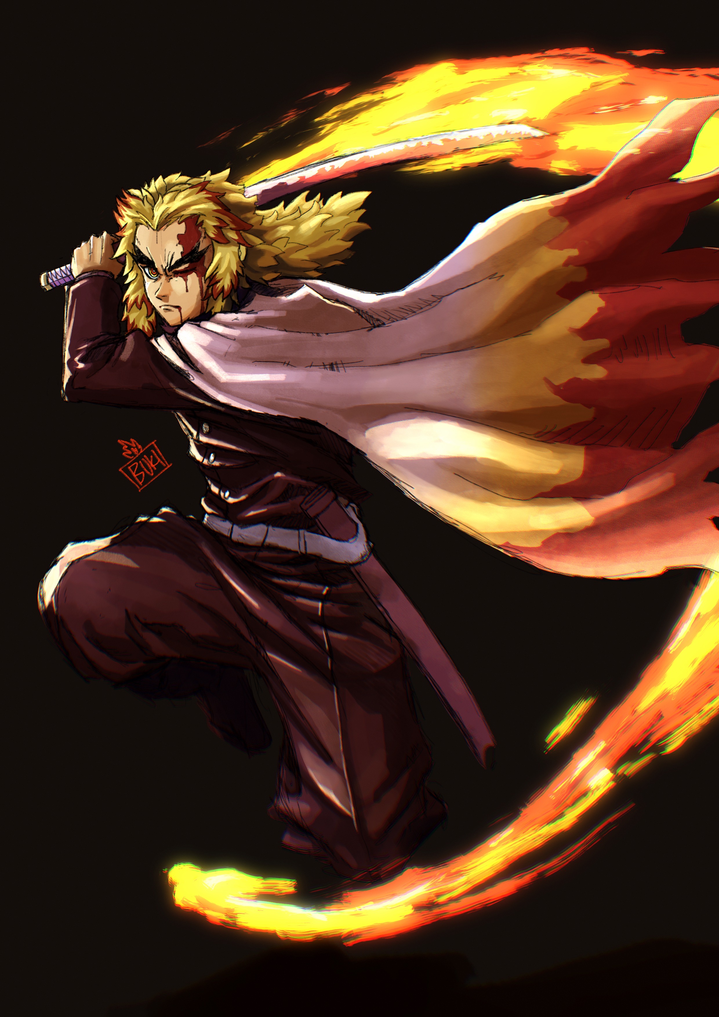 Baseball Rengoku Rengoku by bukilord on DeviantArt