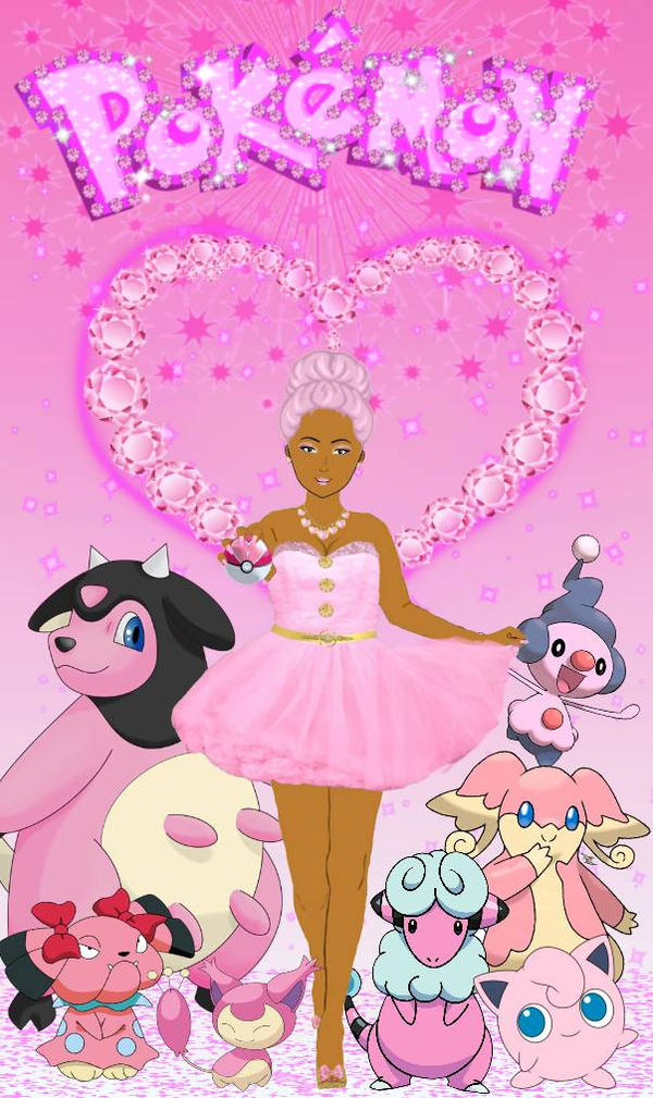 Pink pokemon poster by hsb1120 on DeviantArt