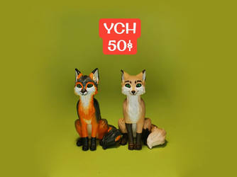 YCH Fox figurine