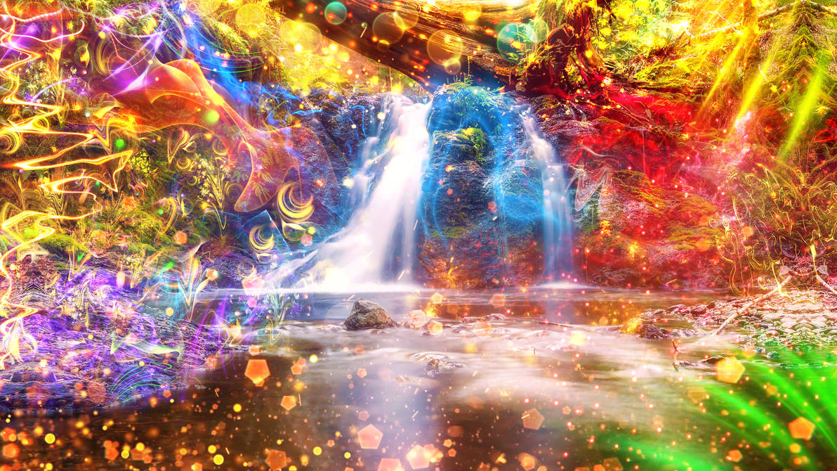 Magic Waterfall by COOLZONE17500 on DeviantArt