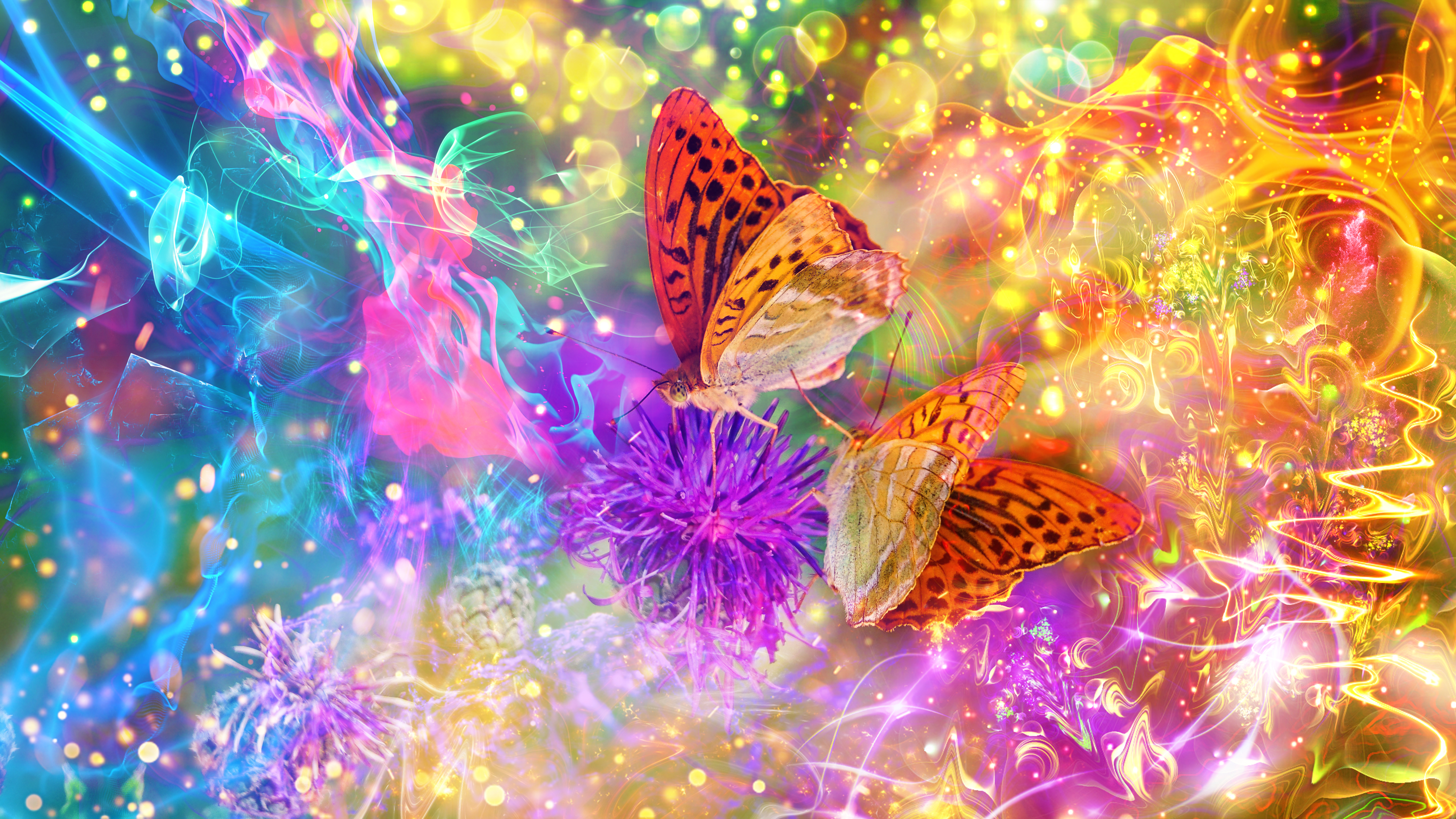 Two Butterflies
