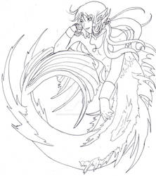 Furyia Lineart-Merman Custom