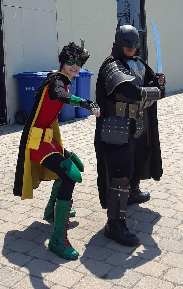 Batninja Robin Batman Ninja with Robin by Monarch1017 on DeviantArt