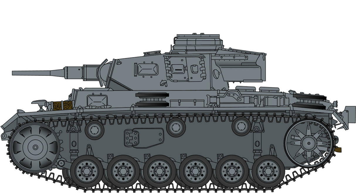 Panzerkampfwagen III Ausf. J (Sd.Kfz 141) by PaS47 on DeviantArt