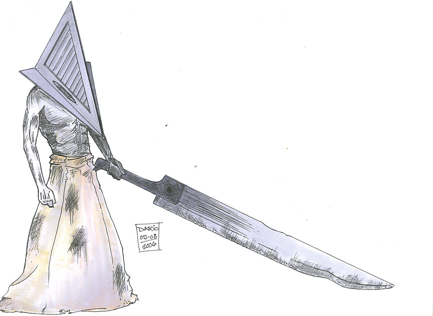 Sword Pyramid Head by prisla on DeviantArt