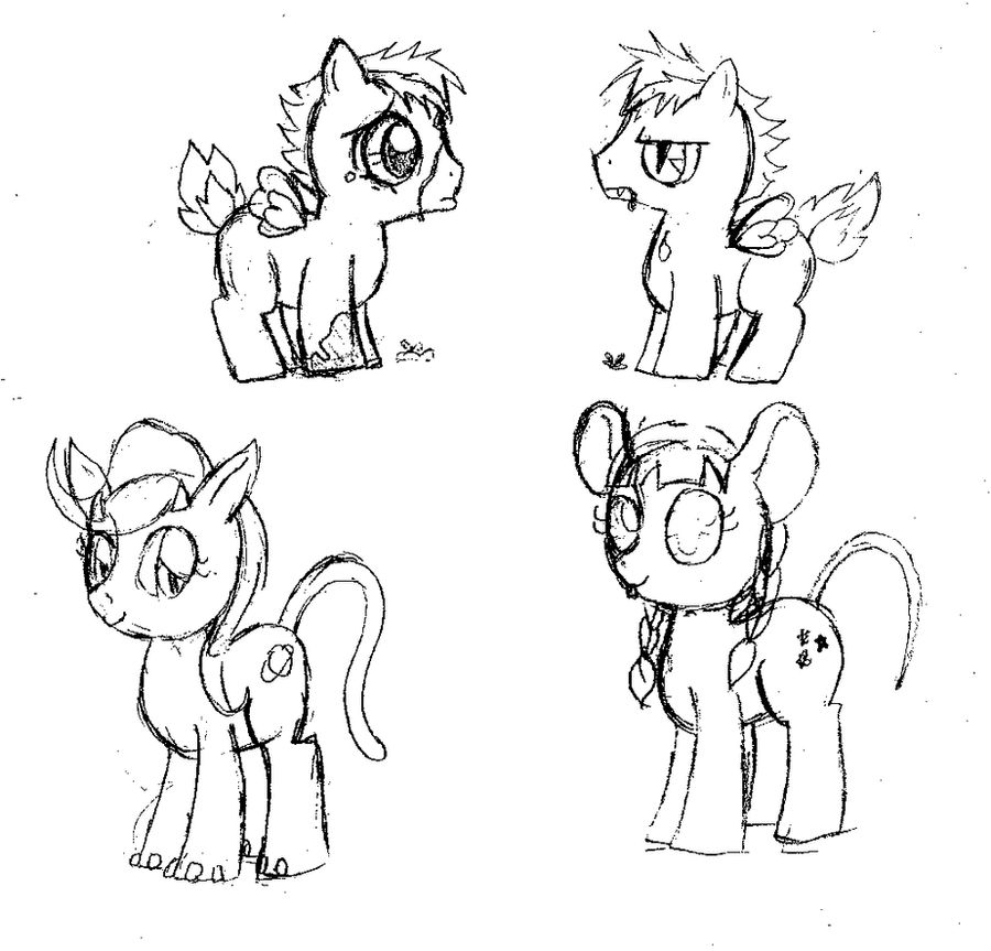 Pony sketches