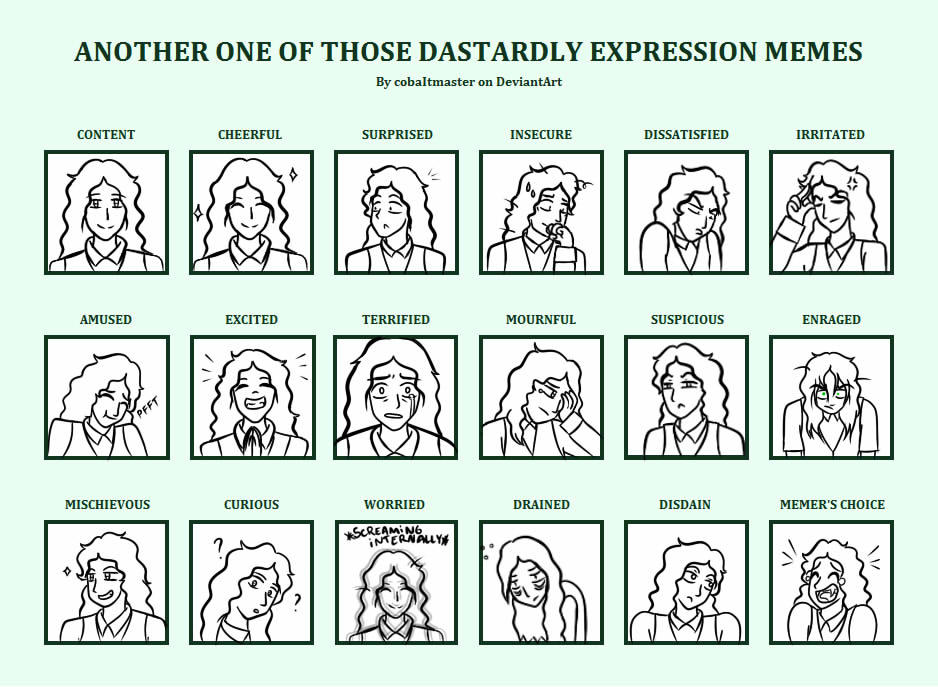 Abstract Expressionism Meme Expression meme - Auguste by StrixVanAllen on DeviantArt
