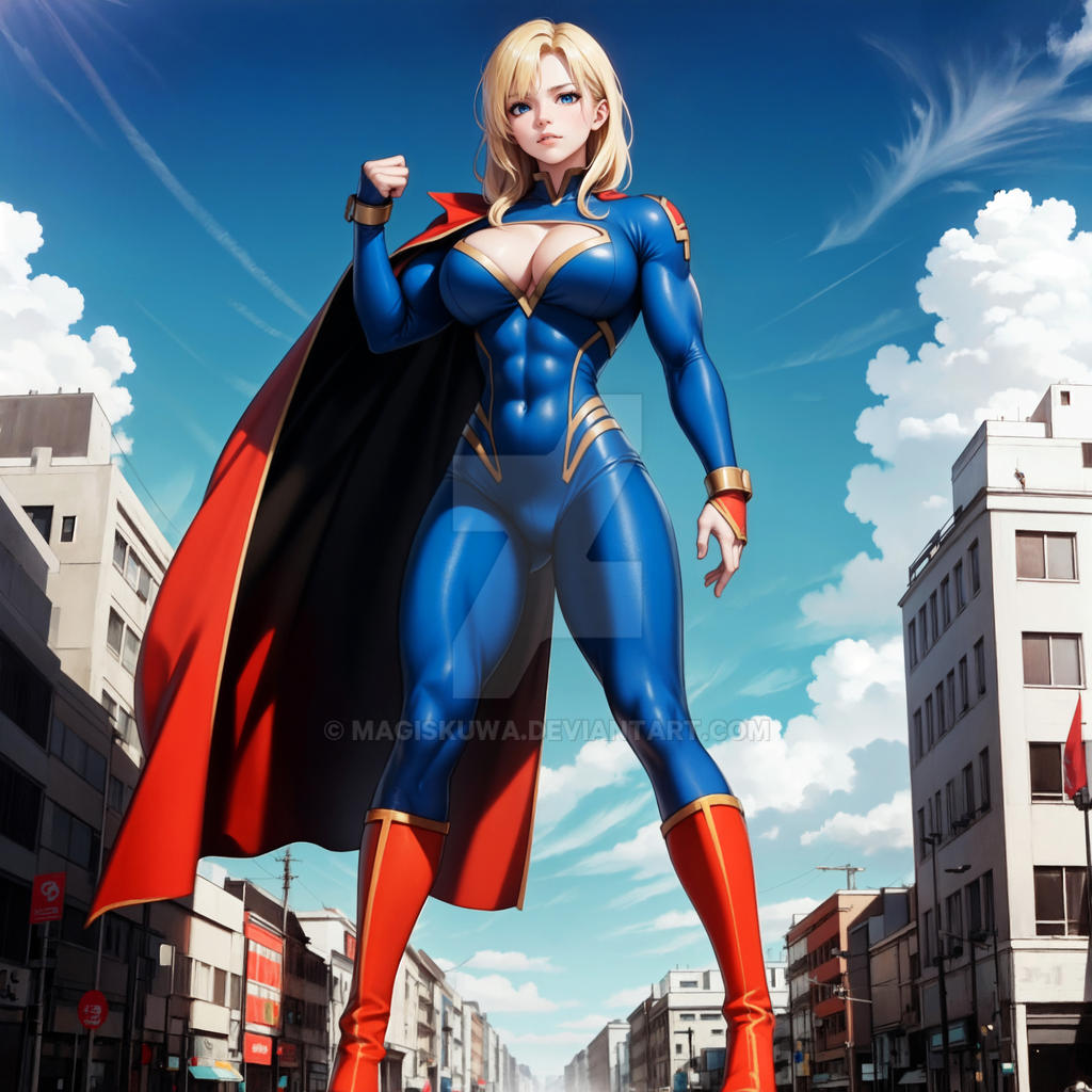 Giantess Super Girl 1 by Magiskuwa on DeviantArt