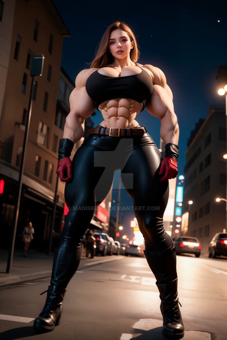 Garrotte Woman Deviantart Muscular Girl - 325 by Magiskuwa on DeviantArt
