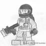 LEGO Space police astronaut