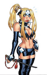 EMPOWERED 7's back-cover 'Ninja Emp', colored