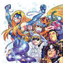 Color art for EMPOWERED UNCHAINED cover