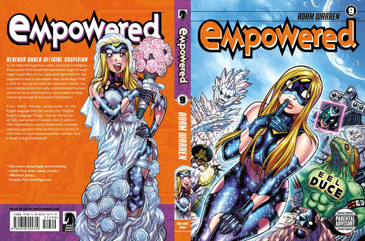 EMPOWERED vol.9 (out Aug.19!) front and back cover