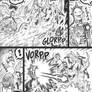 'Glorppy' fight scene page from EMPOWERED vol.11