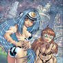XENOSAGA PSM swimsuit illo