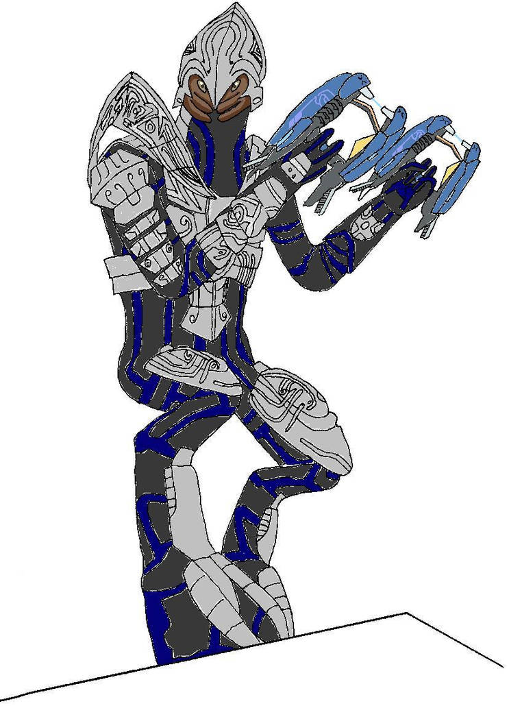 Arbiter in the MC pose by Blue-Ultimate on DeviantArt