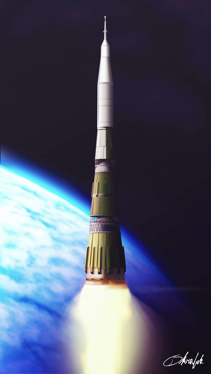 N1 Moon Rocket VEXEL by Firmato