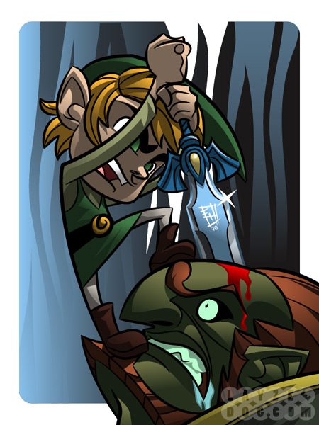 Link vs Ganon