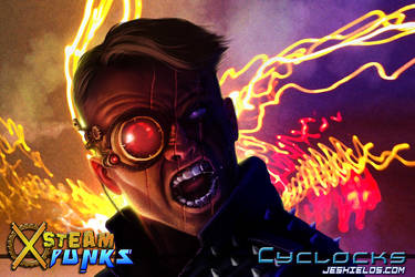 Cyclocks of the Xsteam Punks. by jeshields