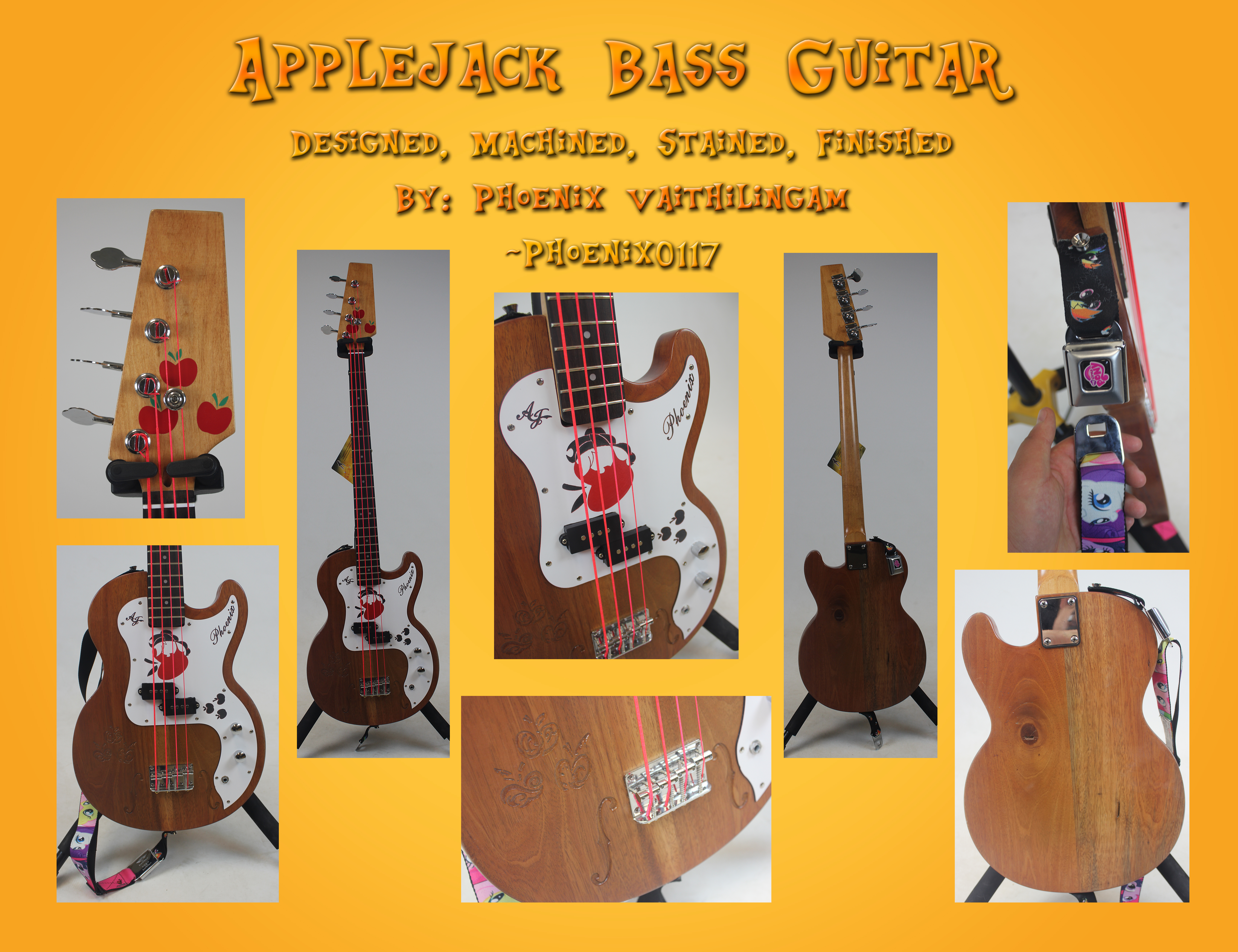 Applejack Bass Guitar
