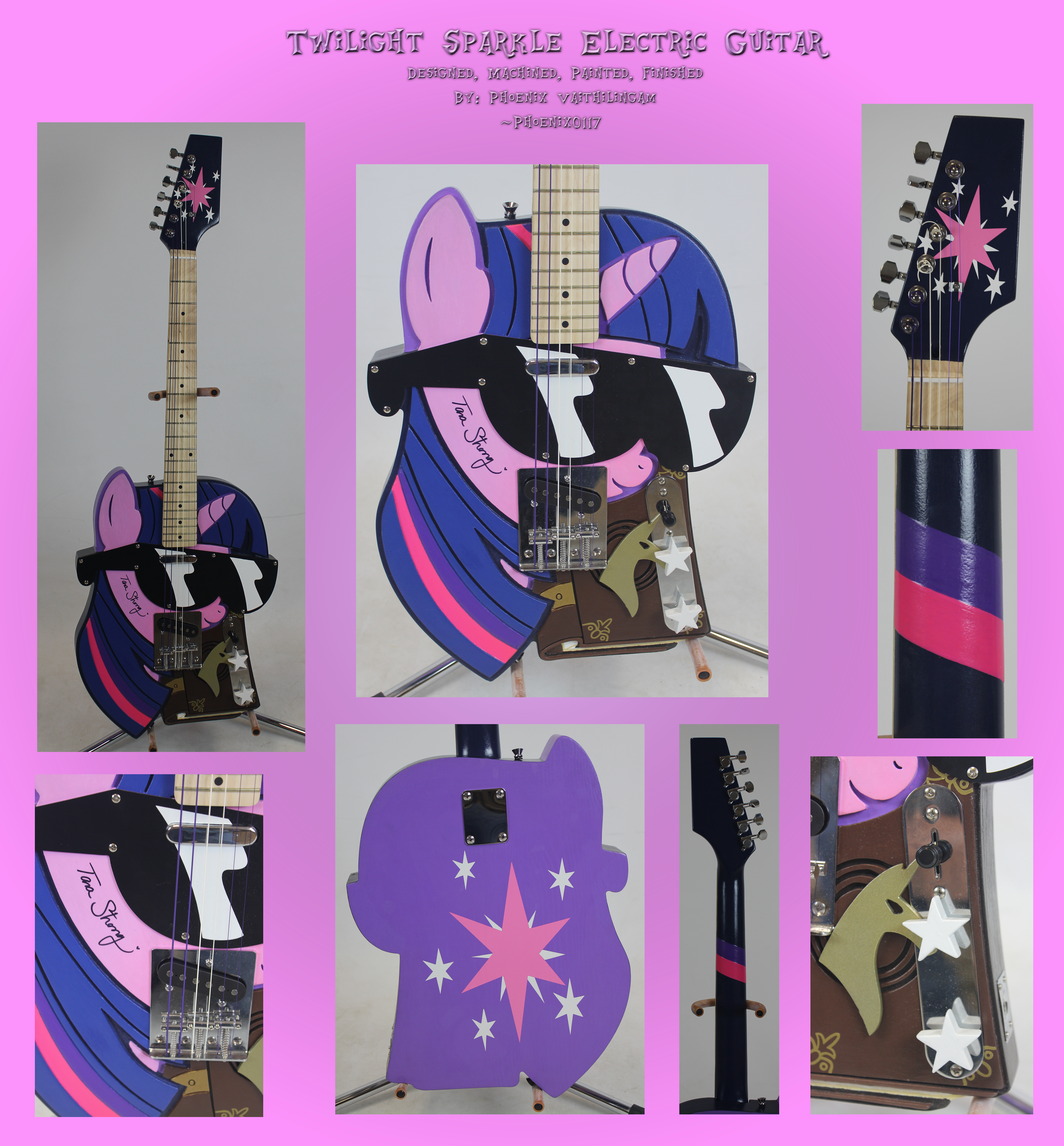 Twilight Sparkle Electric Guitar