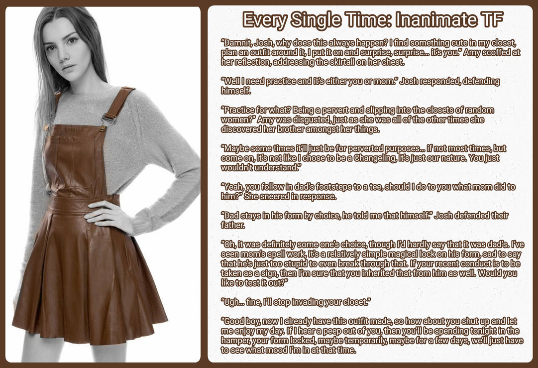 Every Single Time Inanimate Tf by shiguy18 on DeviantArt