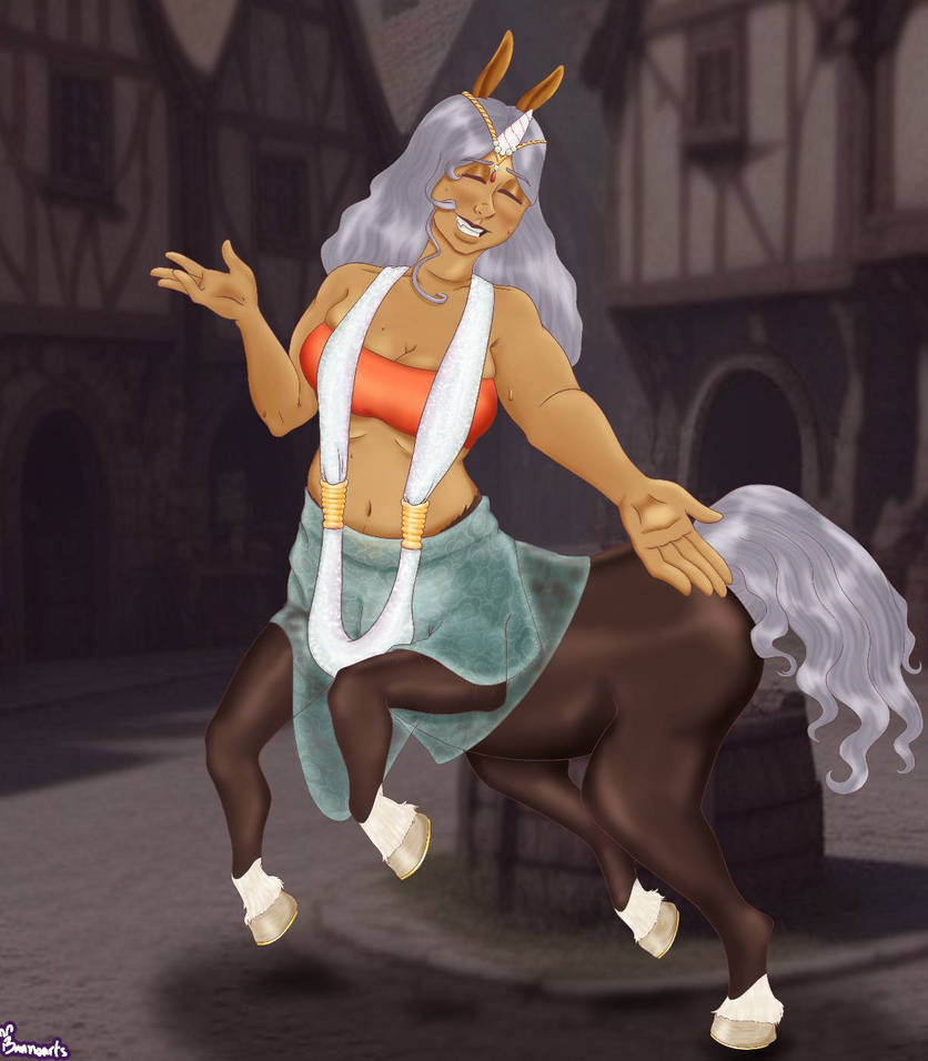 Centaur Getting Pretty Pretty centaur lady by bunnoartss on DeviantArt