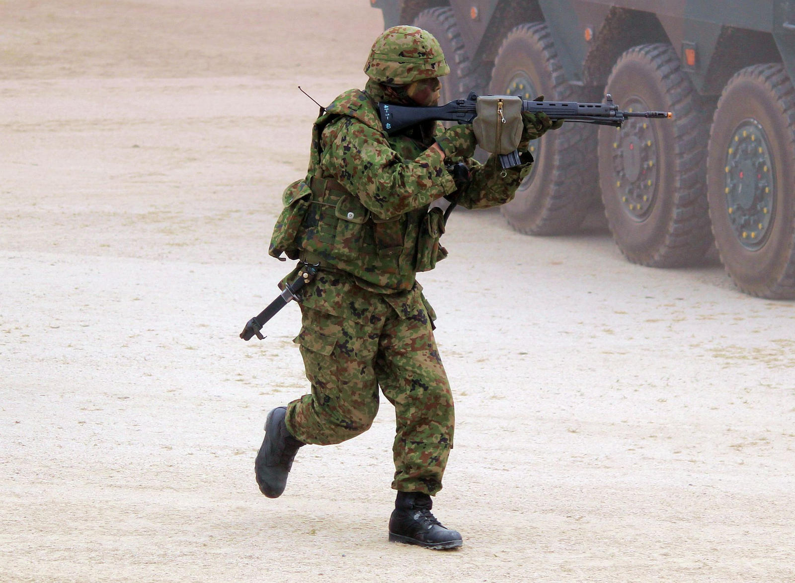 Jgsdf Riots JGSDF Infantry by DDmurasame on DeviantArt